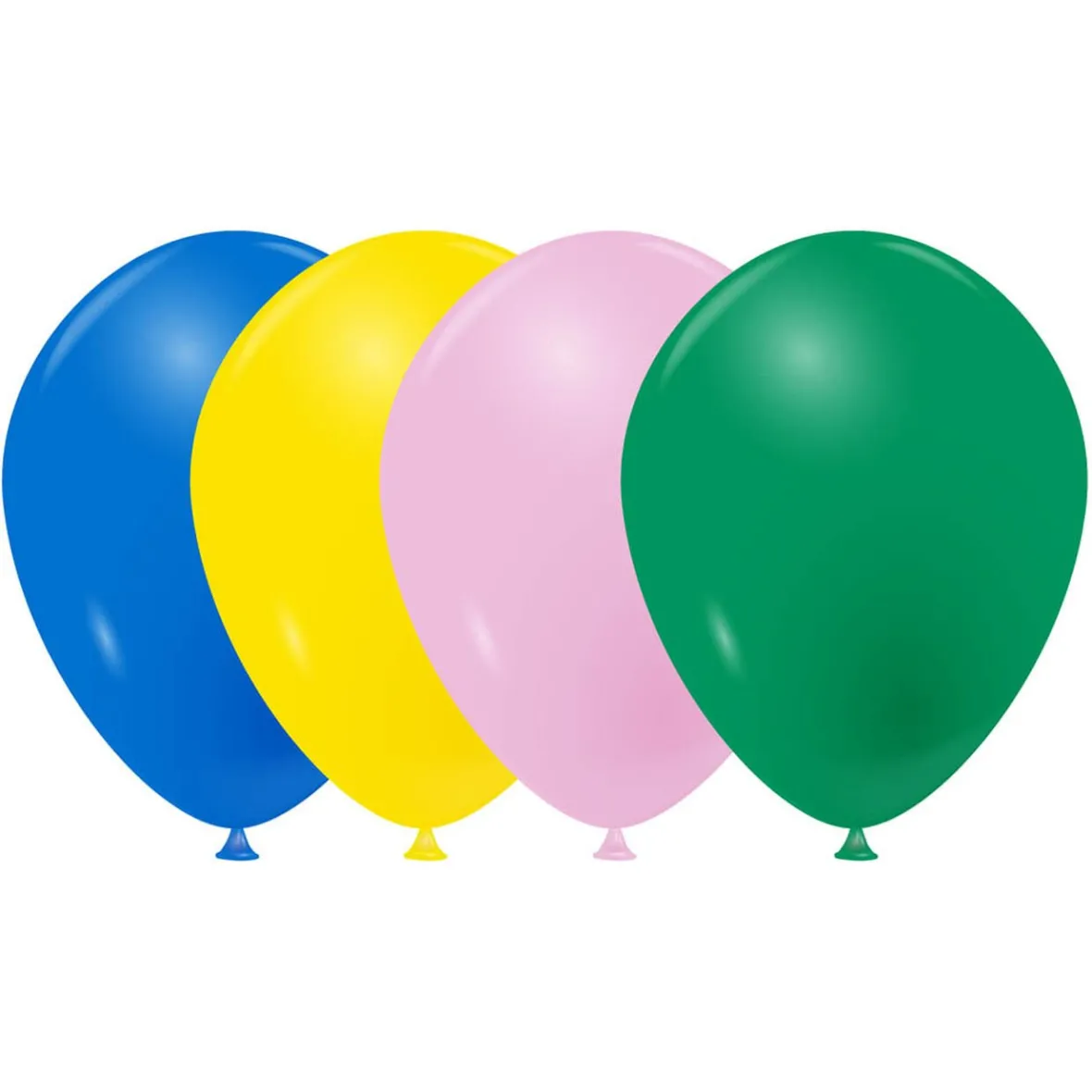 Ballon de baudruche multicolore x100-Gifi Online