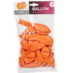 Ballon de baudruche orange x20-Gifi Best