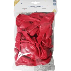 Ballon de baudruche uni rose framboise x20-Gifi Best