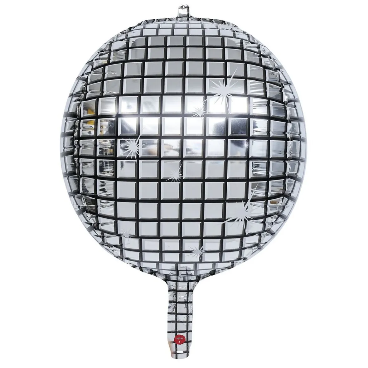 Ballon en 4D disco argenté 36cm-Gifi Sale