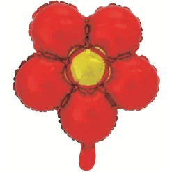Ballon forme fleur, aluminium-Gifi Best