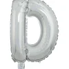 Ballon forme lettre D, aluminium-Gifi New