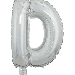 Ballon forme lettre D, aluminium-Gifi New