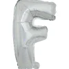 Ballon forme lettre F, aluminium-Gifi