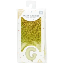 Ballon forme lettre G, aluminium-Gifi New