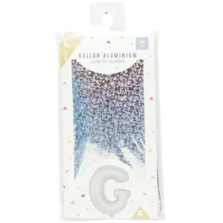 Ballon forme lettre G, aluminium-Gifi New