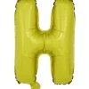 Ballon forme lettre H, aluminium-Gifi Online