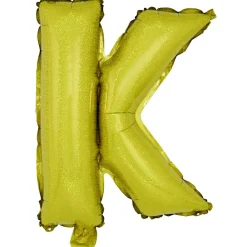 Ballon forme lettre K, aluminium-Gifi Clearance