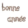 Ballon gonflable BONNE ANNÉE rose gold-Gifi Best