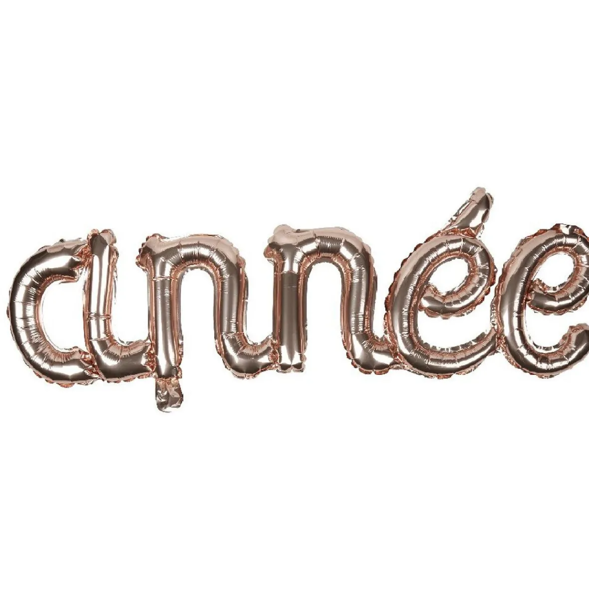 Ballon gonflable BONNE ANNÉE rose gold-Gifi Best