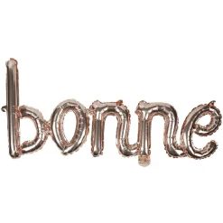 Ballon gonflable BONNE ANNÉE rose gold-Gifi Best