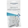 Ballon JOYEUX ANNIVERSAIRE en aluminium doré/argenté-Gifi New