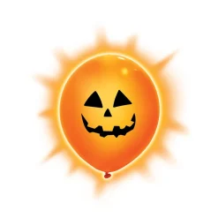 Ballon LED citrouille Halloween x5-Gifi Sale