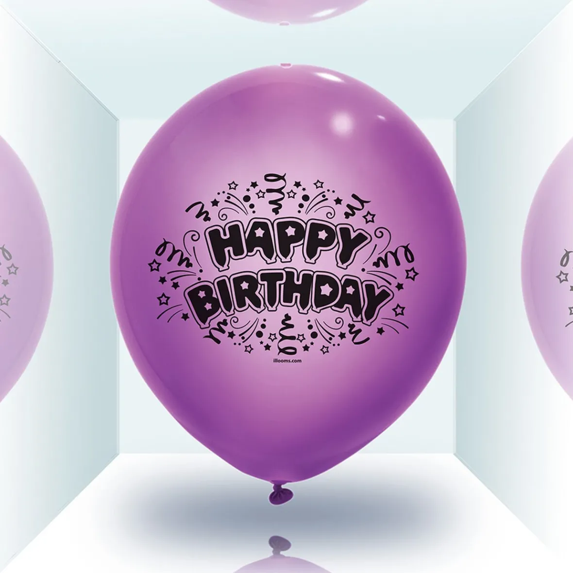 Ballon led coloré Happy Birthday x 5-Gifi New