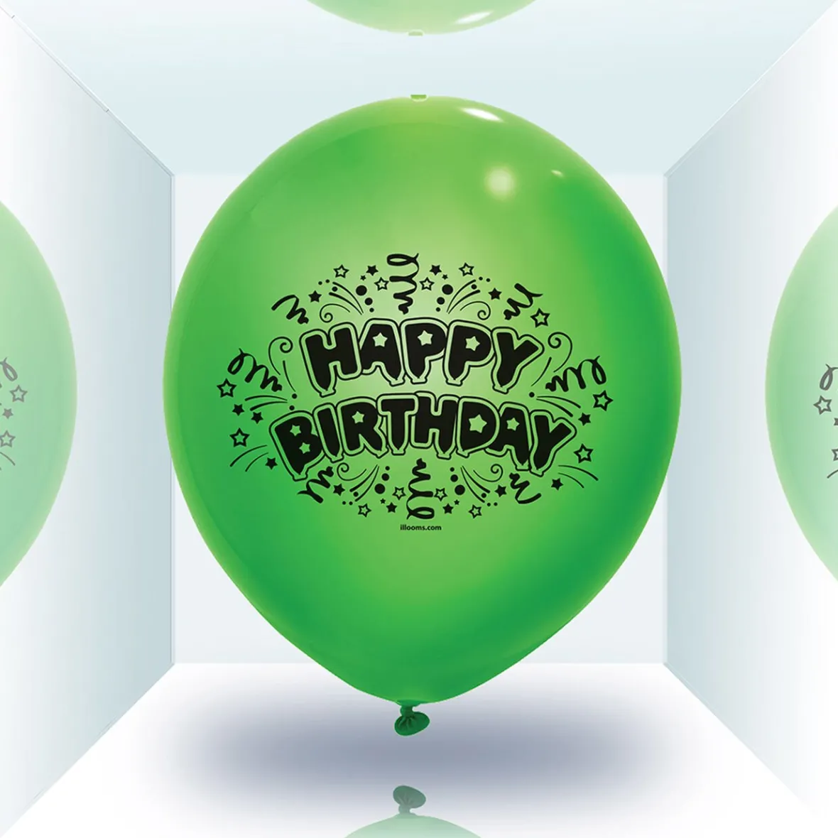 Ballon led coloré Happy Birthday x 5-Gifi New