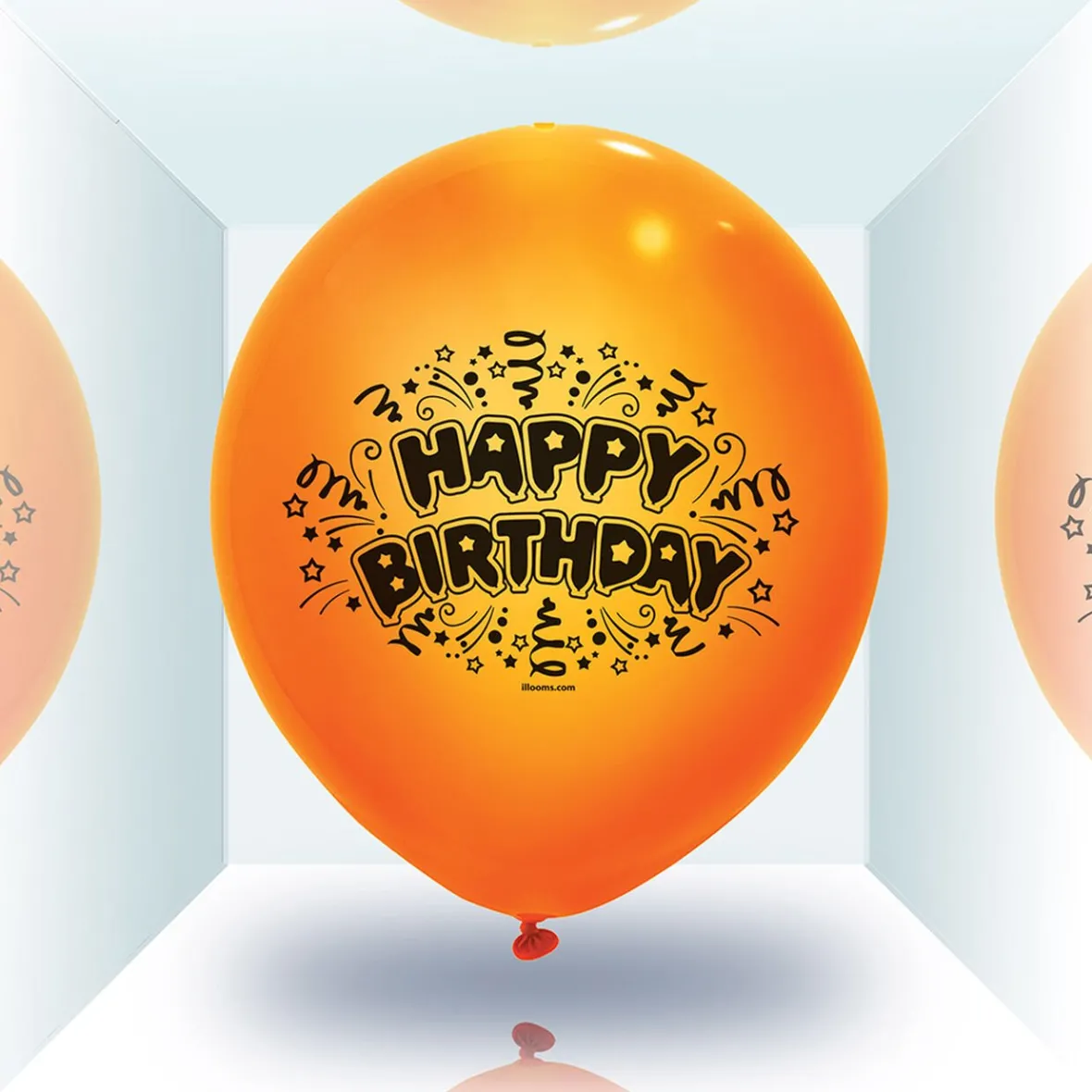 Ballon led coloré Happy Birthday x 5-Gifi New