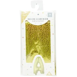 Ballon lettre A en aluminium-Gifi