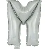 Ballon lettre M en aluminium-Gifi