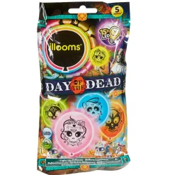 Ballon lumineux led Day of the dead x5-Gifi Discount