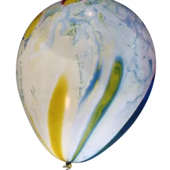 Ballon lumineux LED design marbre x4-Gifi Discount