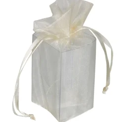 Ballotin à dragées ivoire x4-Gifi Clearance