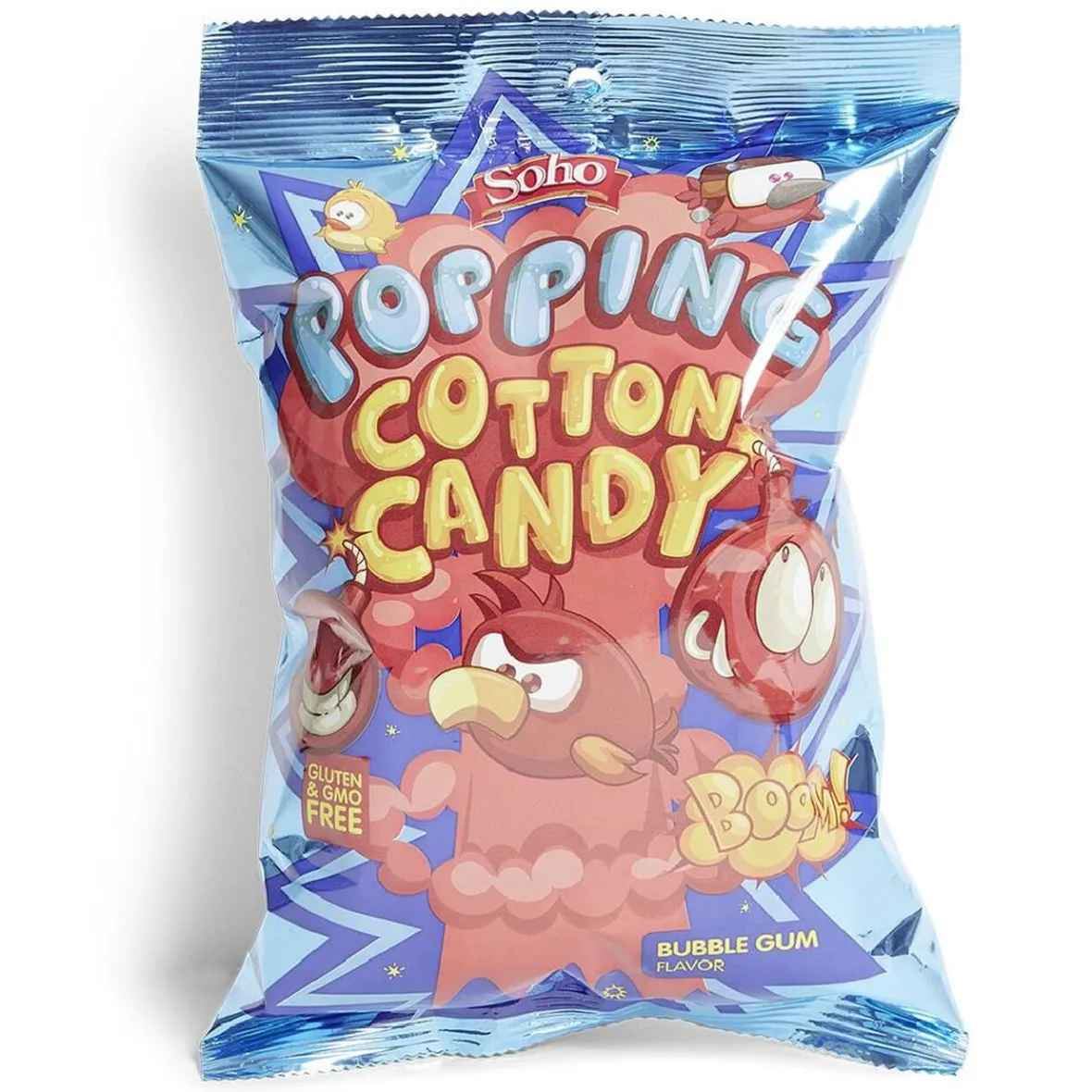 Barbe à papa pétillante Soho saveur bubble gum 75g-Gifi Hot