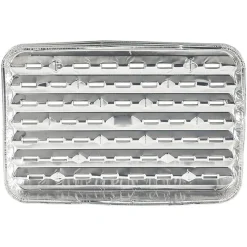 Barquette aluminium pour barbecue x5-Gifi