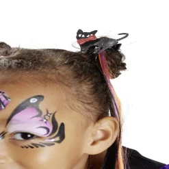 Barrette à cheveux avec mèches Halloween-Gifi