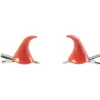 Barrette corne de diable Halloween x2-Gifi Best