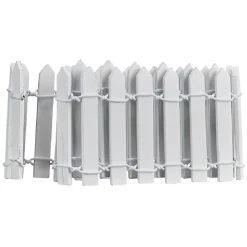 Barrière blanche pour village de Noël L.40 cm-Gifi Hot