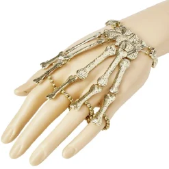 Bijou main squelette Spirit Halloween doré-Gifi Sale