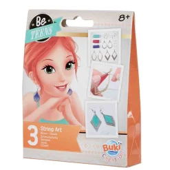 Bijoux créatifs 3 boucles d'oreilles fantaisie-Gifi Outlet