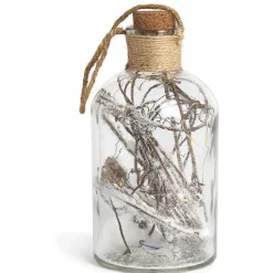 Bocal en verre avec guirlande en cuivre 10 LED-Gifi Sale