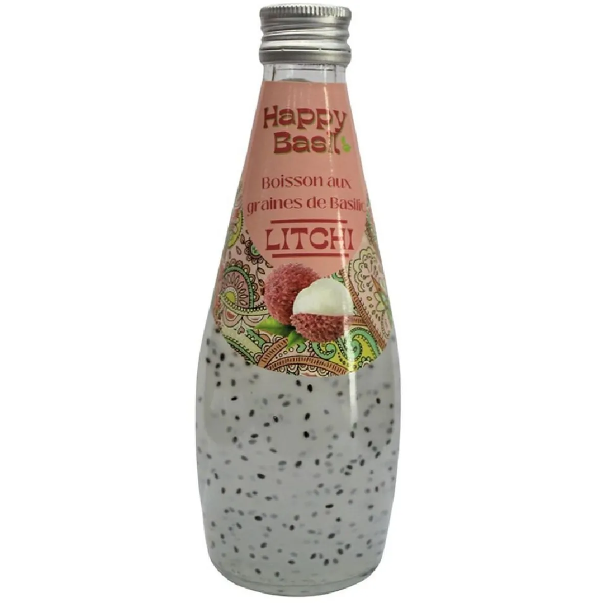 Boisson Happy Basil litchi 29cl-Gifi Hot