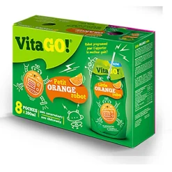 Boisson orange Vitago 20cl x8-Gifi Outlet