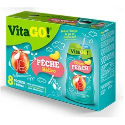 Boisson pêche Vitago 20cl x8-Gifi Best