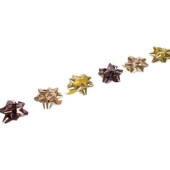 Bolduc noeud et papier cadeau doré marron-Gifi Clearance