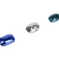 Bolduc noeud et papier cadeau argenté bleu-Gifi Sale