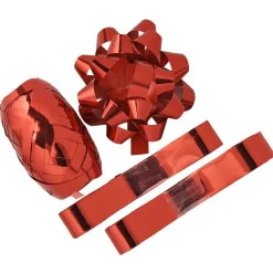 Bolduc noeud et rubans rouge-Gifi Clearance