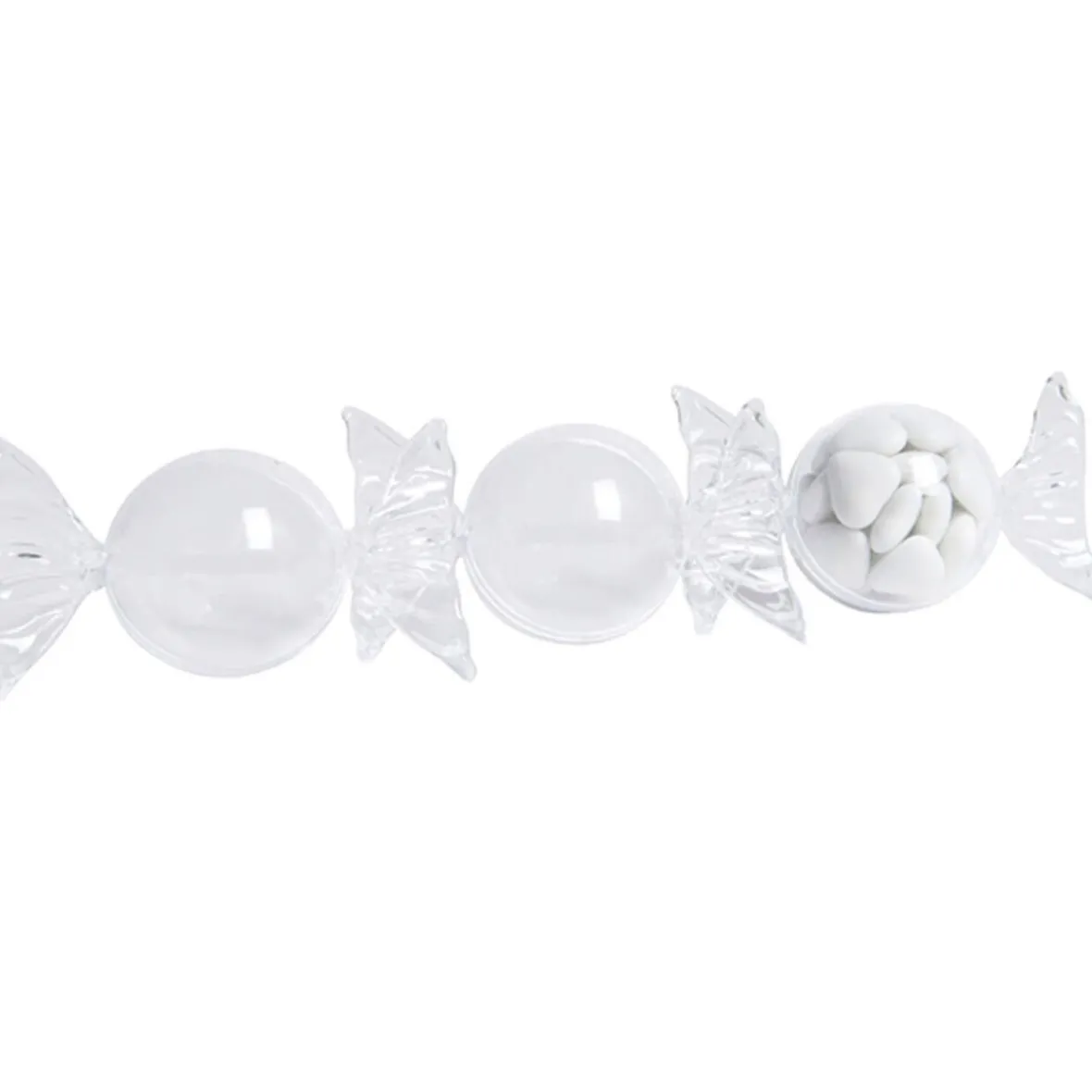 Bonbon à dragées transparent x3-Gifi Sale