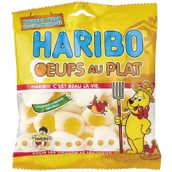 Bonbon Haribo Oeuf au plat 120g-Gifi New