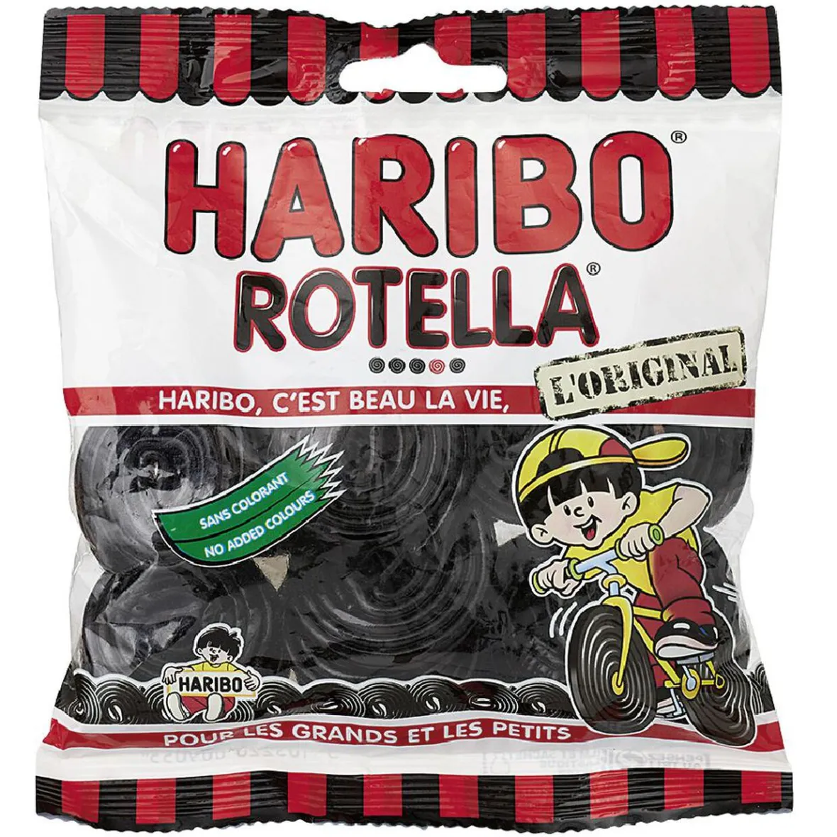 Bonbon Haribo Rotella L'Original 120g-Gifi New