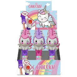 Bonbon sucette pop-up forme licorne rose ou violet-Gifi Online