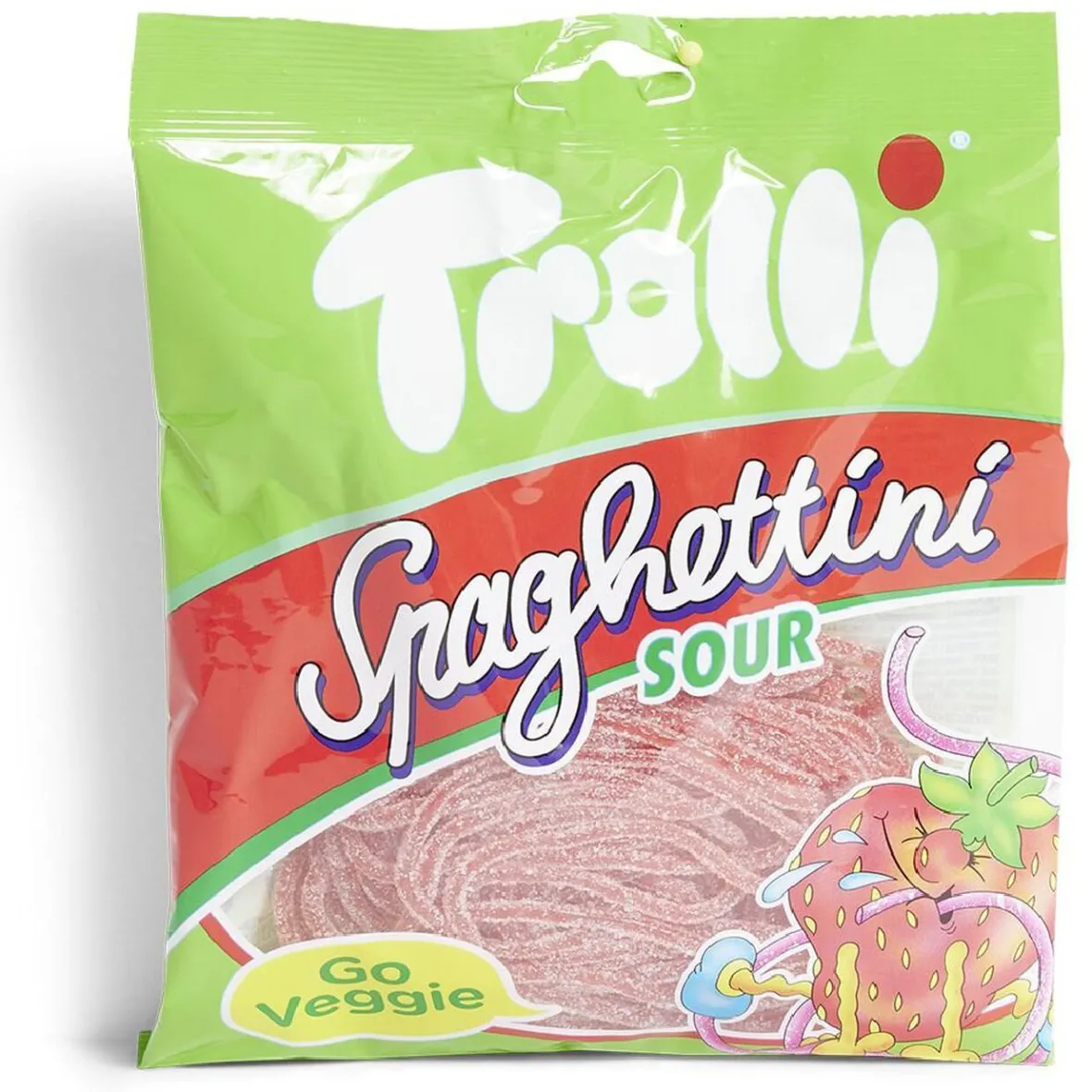 Bonbon Trolli spaghettini fraise 100g-Gifi New
