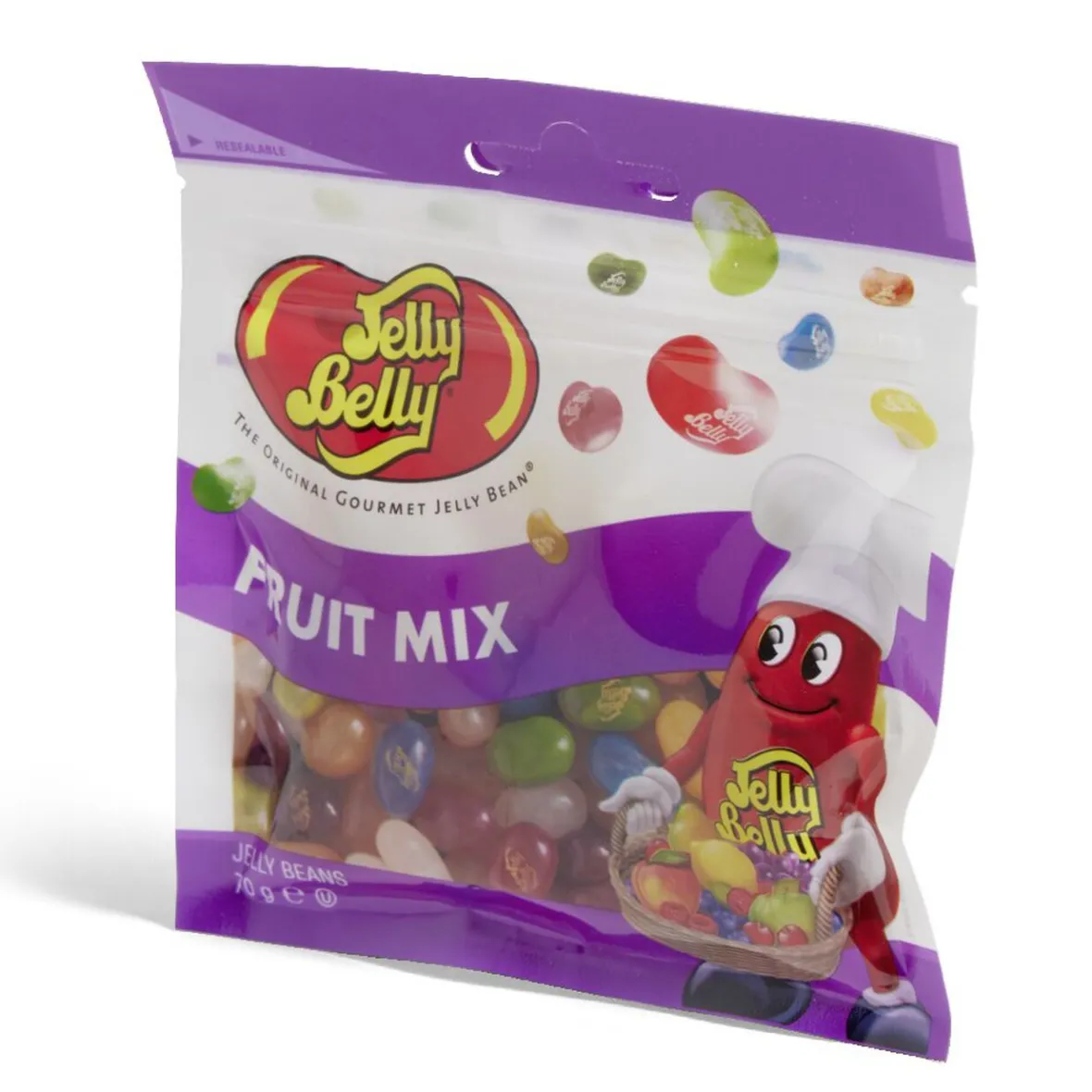 Bonbons Jelly Belly mix fruit 10 saveurs 70gr-Gifi Outlet