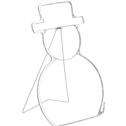 Bonhomme de neige néon lumineux blanc Noël-Gifi Outlet