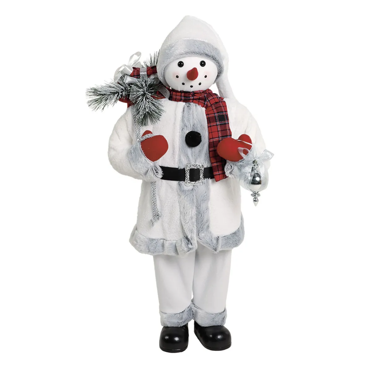 Bonhomme de neige XL L40 x l30x H90 cm-Gifi