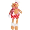 Bonhomme pain d'épice déco Noël avec jambes pendantes H48cm-Gifi