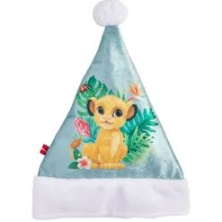 Bonnet de Noël Disney Le Roi Lion bleu et blanc 26xH34cm-Gifi Hot