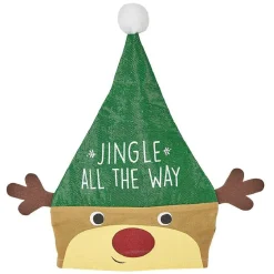 Bonnet de Noël en feutrine personnage-Gifi Sale